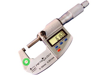 0-25mm Panme điện tử đo ngoài (IP65) Metrology EM-9001SF