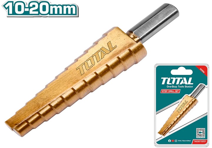 10-20mm Mũi khoan bậc Total TAC8210201