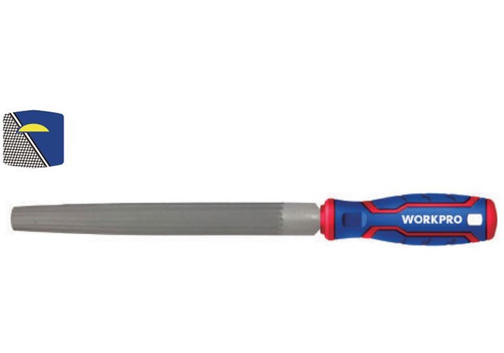 10" (250mm) Giũa bán nguyệt Workpro WP251004