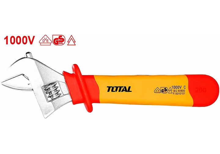 10" (250mm) Mỏ lết cách điện Total THIADW101