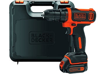 10.8V Máy khoan vặn vít dùng pin Black Decker BDCDD12K