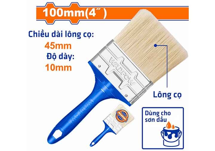 100mm Cọ sơn dầu Wadfow WPB1904