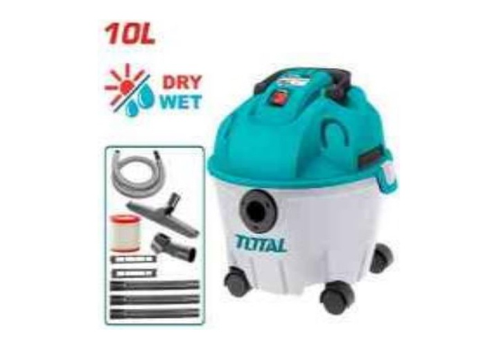 1200W Máy hút bụi khô và ướt 10L Total TVC12101