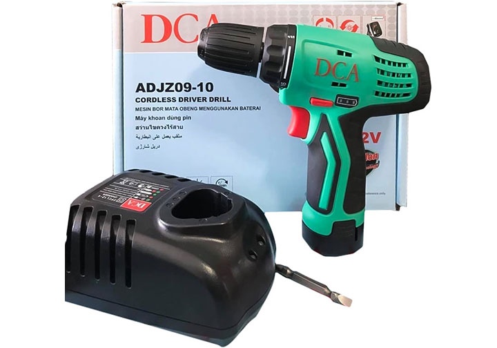 12V Máy khoan vặn vít dùng pin DCA ADJZ09-10E