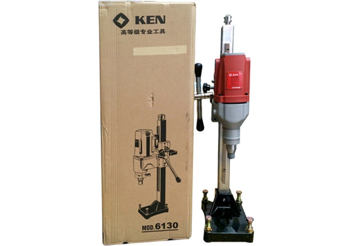 130mm Máy khoan rút lõi bê tông 1450W Ken 6130N