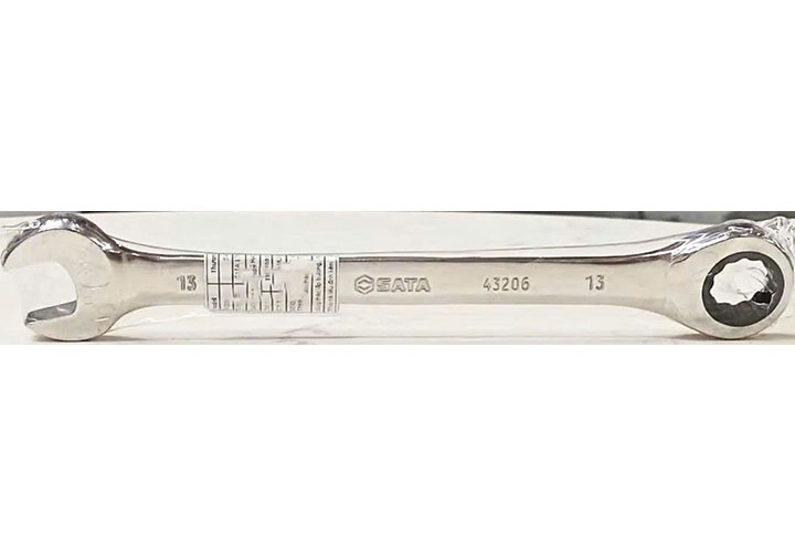 13mm Cờ lê vòng miệng tự động Sata 43-206 (43206)