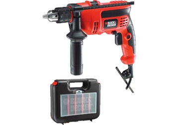 13mm Máy khoan 600W Black and Decker KR604REK