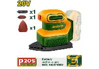 20V Máy chà nhám dùng pin (chỉ thân máy) Jadever JDRAP5020
