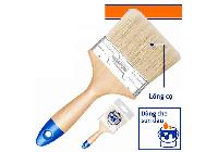 38mm Cọ sơn dầu cán gỗ Wadfow WPB2915