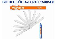 9x80mm Bộ 10 lưỡi dao (dùng cho WSK2909, WSK1509) Wadfow WMK1K09