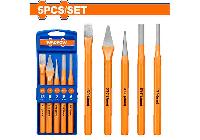 Bộ mũi đục sắt 5 chi tiết Wadfow WCC8395