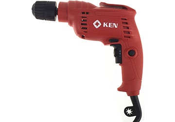 10mm Máy khoan sắt 350W Ken 6410JER