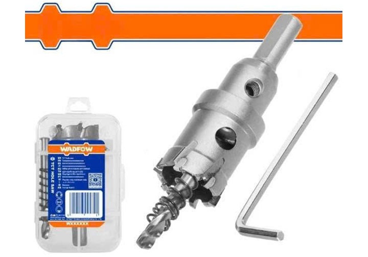 22mm Mũi khoét lỗ inox TCT Wadfow WKJ6B22