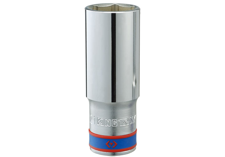 36mm Đầu tuýp 6 góc dài 77mm 1/2" Kingtony 423536M