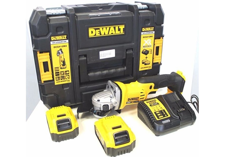 5" (125mm) Máy mài góc dùng pin 18V Dewalt DCG412D2B