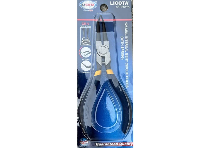 5" Kìm mở phe trong mũi cong  Licota APT-38007A