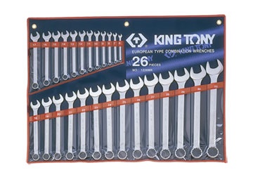 6-32mm Bộ vòng miệng 26 cái hệ mét Kingtony 1226MR