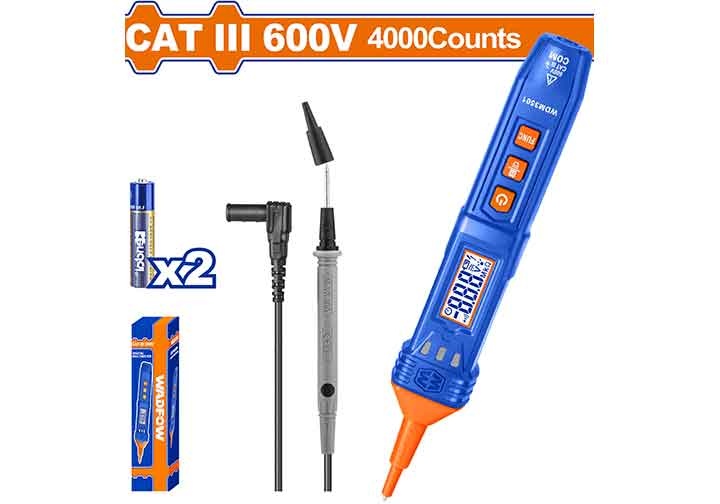 600V Đồng hồ vạn năng dạng bút Wadfow WDM3501