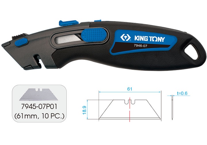 61x19mm Dao rọc Kingtony 7946-07