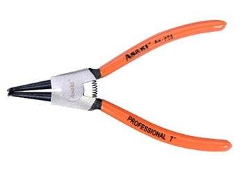 7" Kìm mở phe trong mũi cong Asaki AK-323 (Bỏ mẫu, đổi qua AK-8335)