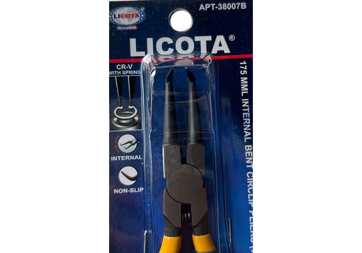 7" Kìm mở phe trong mũi cong Licota APT-38007B