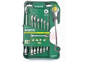 8-19mm Bộ vòng miệng tự động 8 chi tiết Sata 08-007 (08007A)