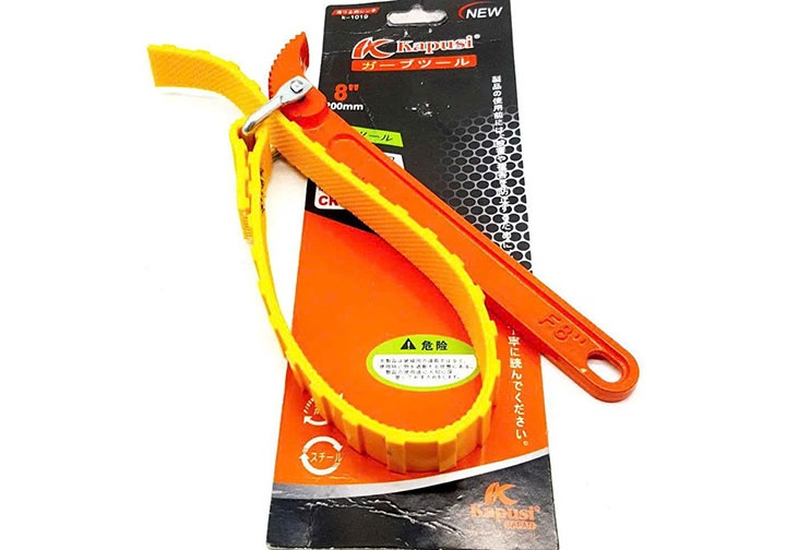 8" Cờ lê mở lọc dầu dây da Kapusi K-1027