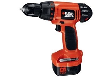 9,6V Máy khoan vặn vít pin Black and Decker CD9602K