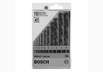 1-10mm Bộ mũi khoan sắt HSS-R DIN338 Bosch 1609200203 (bỏ mẫu đổi qua 2608577348)