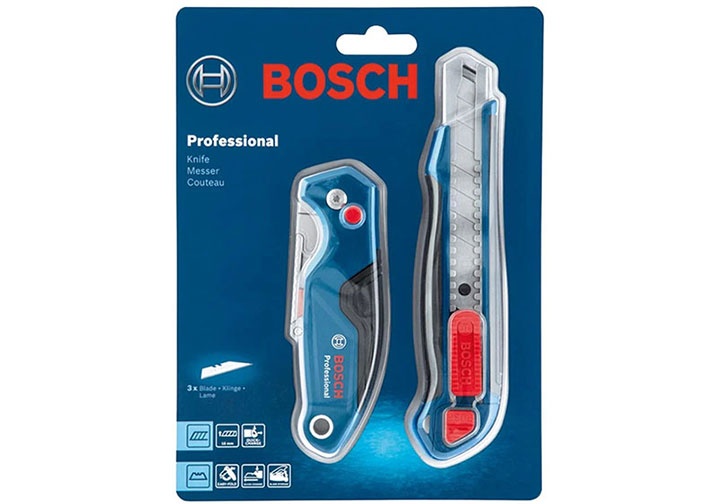 Bộ dao rọc giấy và dao rọc cáp Bosch 1600A016BM