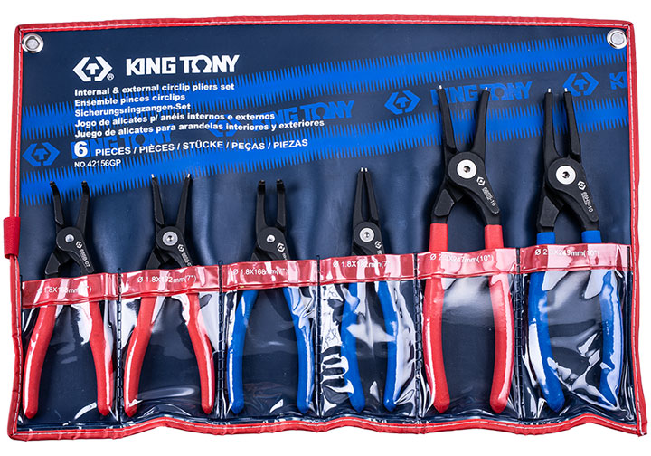 Bộ kìm mở phe 6 chi tiết Kingtony 42156GP