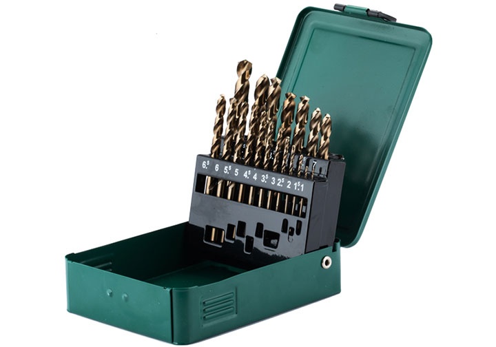 Bộ mũi khoan sắt M35 HSS 19 chi tiết Sata 52-819 (52819)