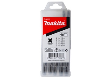 Bộ mũi khoan tường SDS 5 chi tiết Makita D-00795