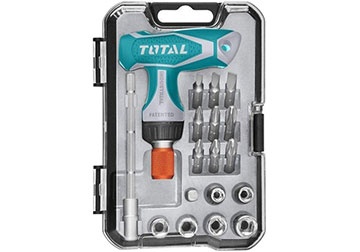 Bộ mũi vít 18 chi tiết Total TACSD30186 (Bỏ mẫu, model thay thế là TACSD30316)