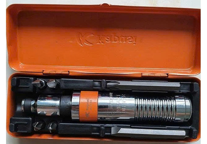 Bộ tuốc nơ vít đóng 7 chi tiết Kapusi K-7192