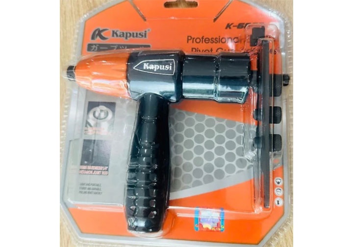 Đầu rút đinh rive 2.4mm - 3.2mm - 4.0mm - 4.8mm gắn vào máy khoan Kapusi K-6803