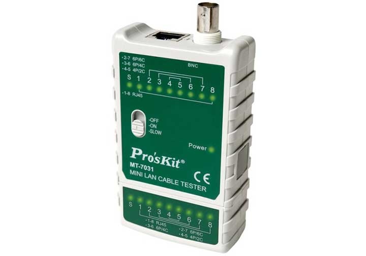 Đồng hồ kiểm tra cáp mạng Proskit MT-7031