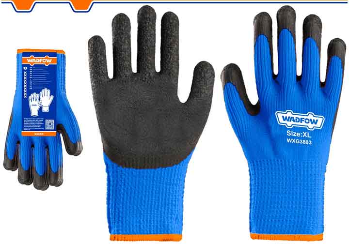 Găng tay cao su (loại chống lạnh) size XL Wadfow WXG3803