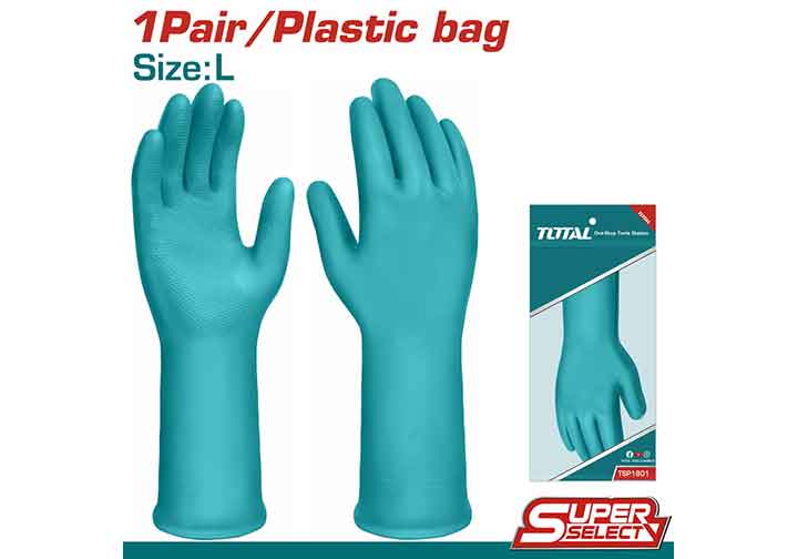 Găng tay nhựa PVC size L Total TSP1801