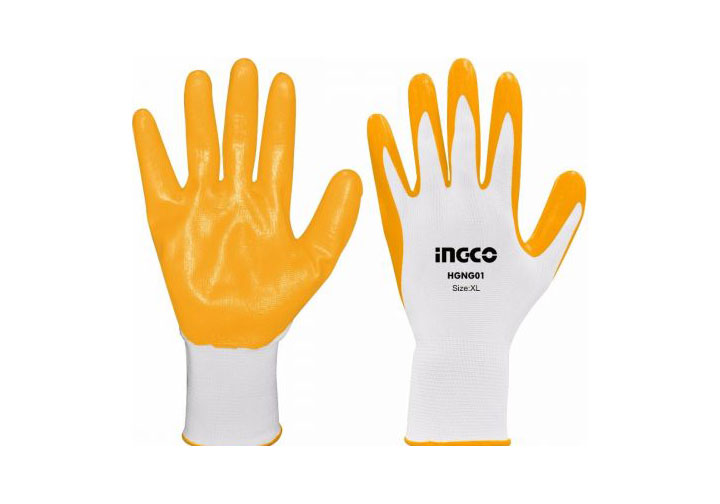 Găng tay Nitri INGCO HGNG01 (size XL)