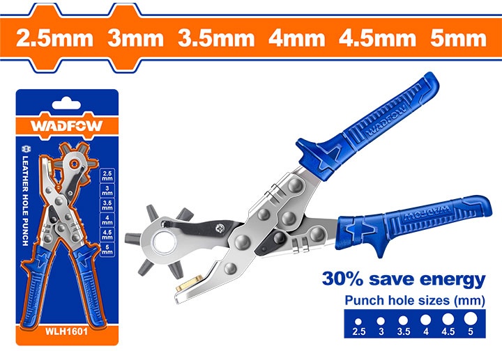 Kìm bấm lỗ Wadfow WLH1601
