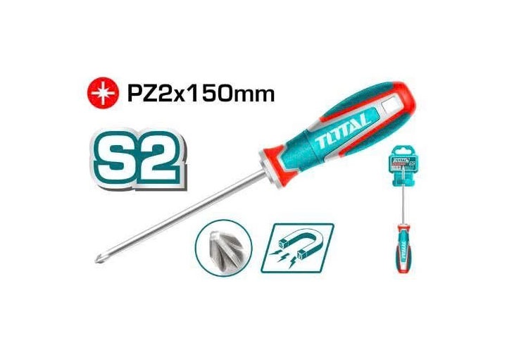 PZ2x150mm Tuốc nơ vít bake Total TSDPZ2150