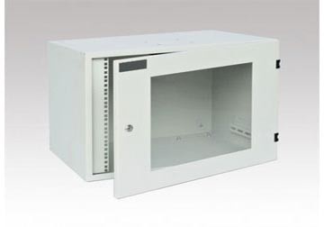 Rack 9U treo tường 1 cửa 1 quạt thông gió
