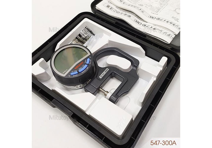 0-10mm Đồng hồ đo độ dày điện tử Mitutoyo 547-300A