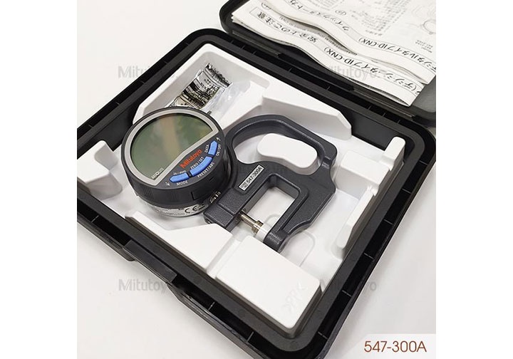 0-10mm Đồng hồ đo độ dày điện tử Mitutoyo 547-300A 0-10mm Đồng hồ đo độ dày điện tử Mitutoyo 547-300A