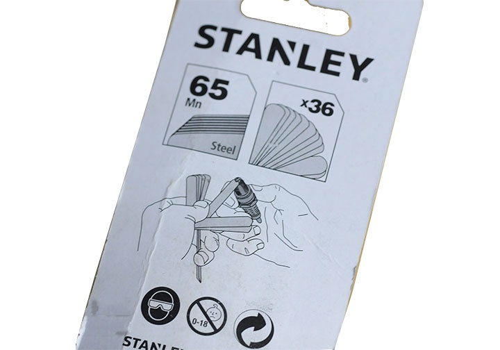 0.5-65mm Thước căn đo độ dày khe hở 36 lá Stanley STMT78214-8
