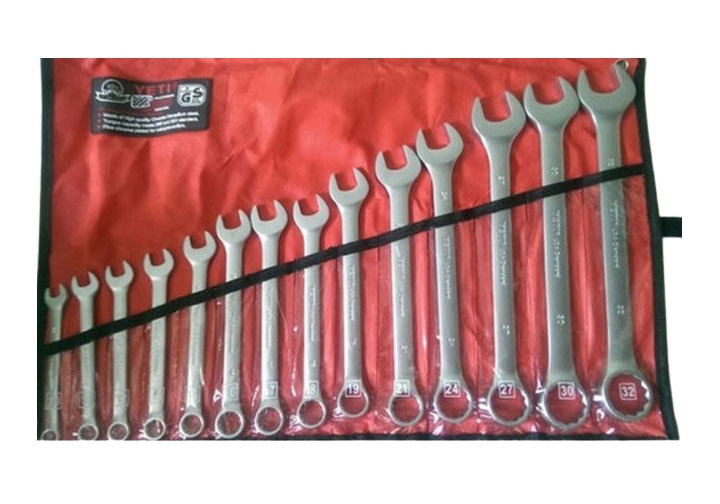10-32mm Bộ cờ lê vòng miệng 14 chi tiết Yeti 10-32mm Bộ cờ lê vòng miệng 14 chi tiết Yeti