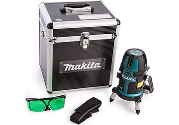 10.8V Máy cân mực 3 tia laser màu xanh dùng pin Makita SK209GDZ 10.8V Máy cân mực 3 tia laser màu xanh dùng pin Makita SK209GDZ