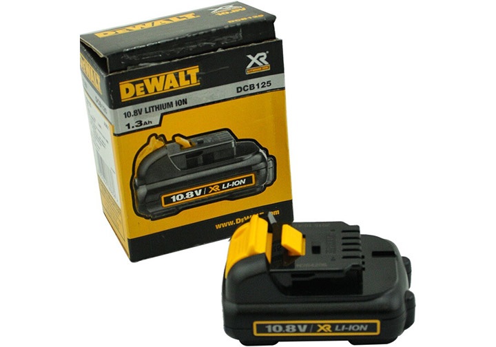 10.8v/1.3Ah Pin Lithium-ion Dewalt DCB125-B1