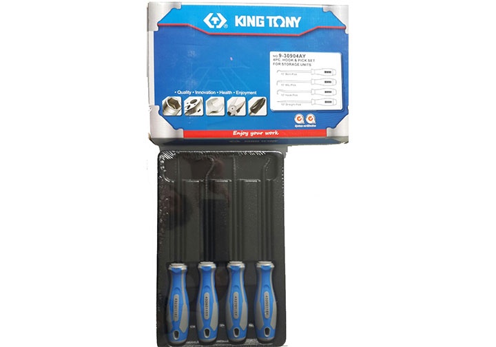 10" Bộ dụng cụ tháo phốt 4 chi tiết Kingtony 9-30904AY 10" Bộ dụng cụ tháo phốt 4 chi tiết Kingtony 9-30904AY